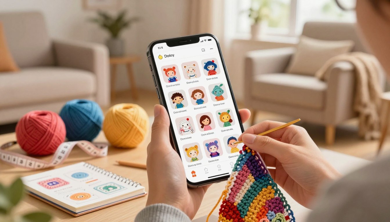 Aprender a fazer crochê ficou fácil com este app gratuito