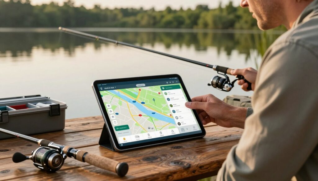 comparativo de aplicativos GPS de pesca
