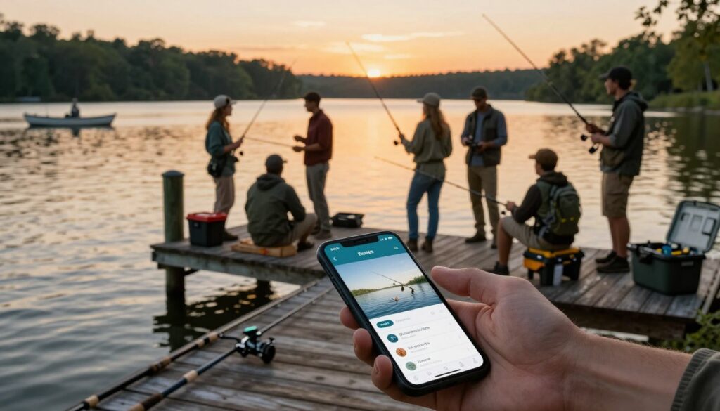 dicas de pesca com aplicativos móveis