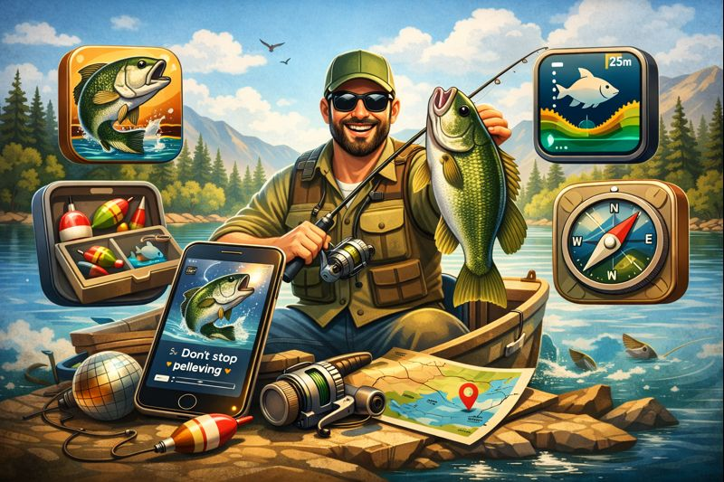Aplicativos Grátis de Pesca que Facilitam sua Vida na Pescaria