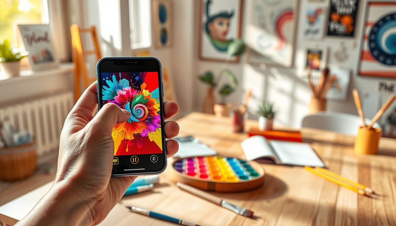Aplicativos gratuitos para pintar com o celular passo a passo