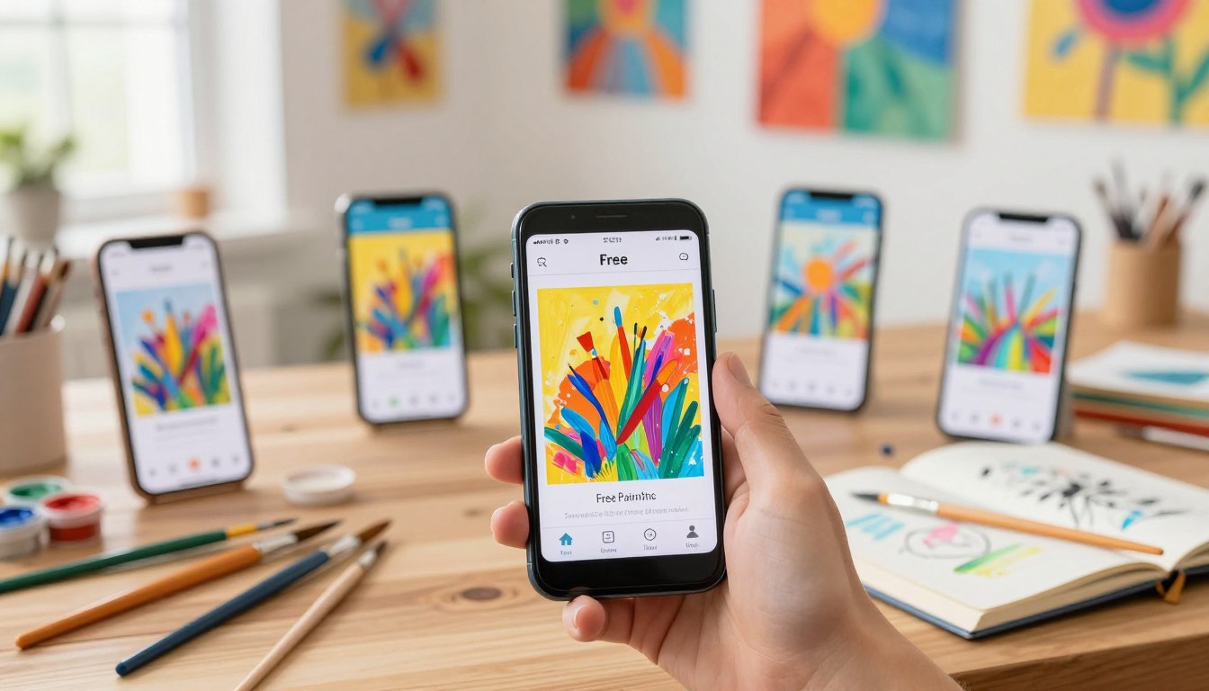 Aplicativos gratuitos para pintar com o celular e soltar a criatividade