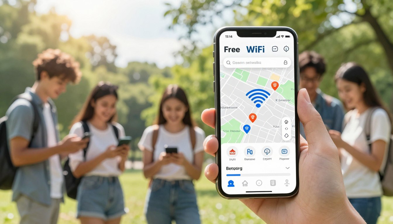 Wi-Fi Aberto no Celular