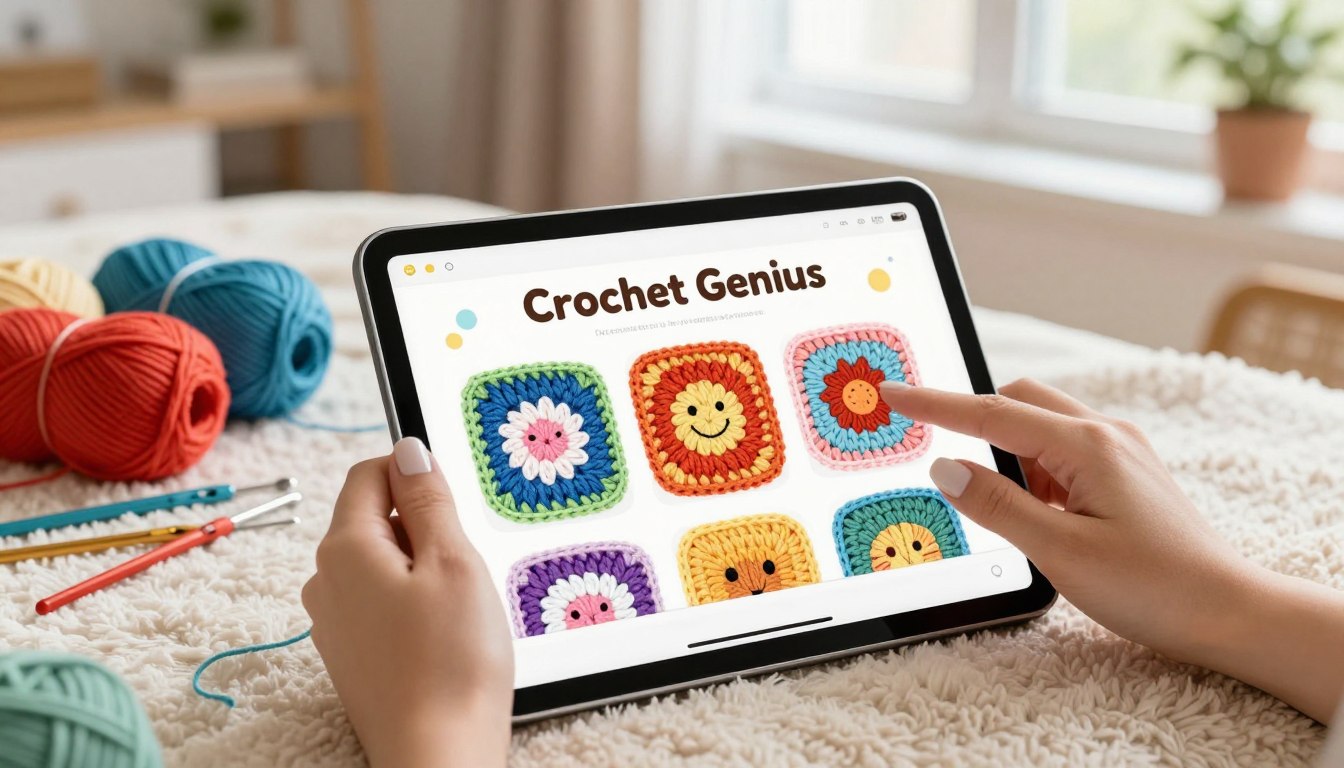 Aplicativo para fazer crochê fácil e grátis