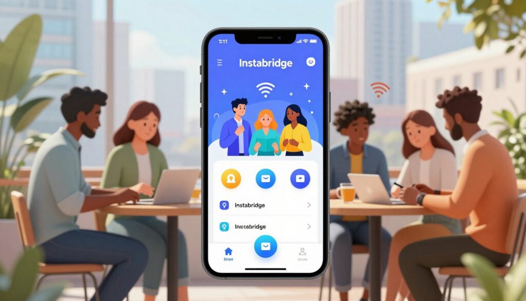 aplicativo Instabridge