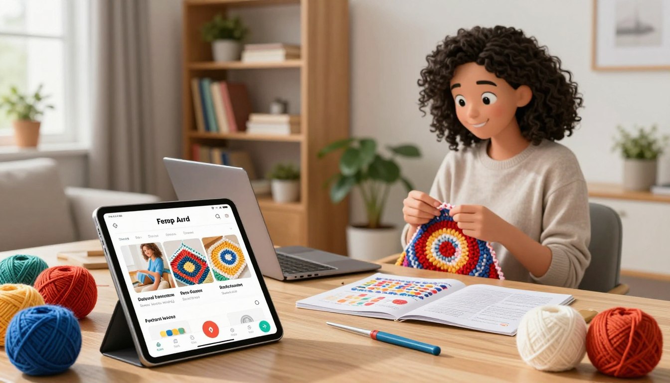 Aprender Crochê: Melhores Aplicativos Gratuitos Para Começar Hoje