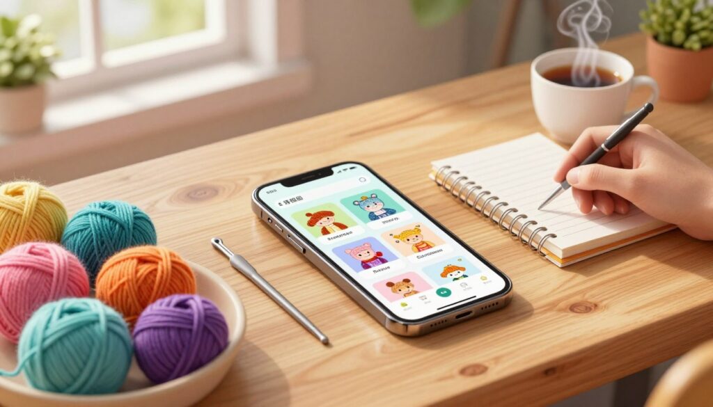 apps gratuitos para aprender crochê