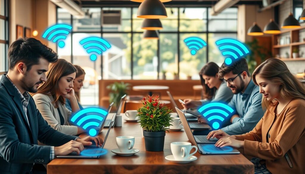 benefícios de acessar wi-fi gratuito