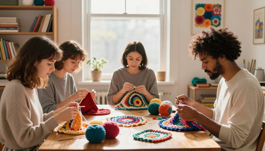 benefícios do crochê para iniciantes