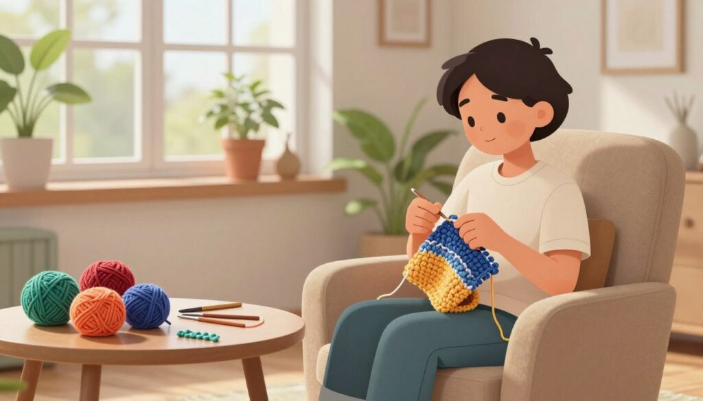 benefícios terapêuticos do crochê