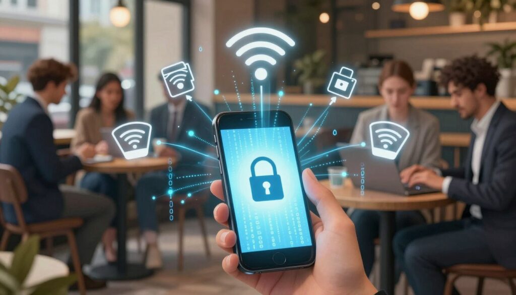 criptografia de dados em aplicativos de Wi-Fi grátis