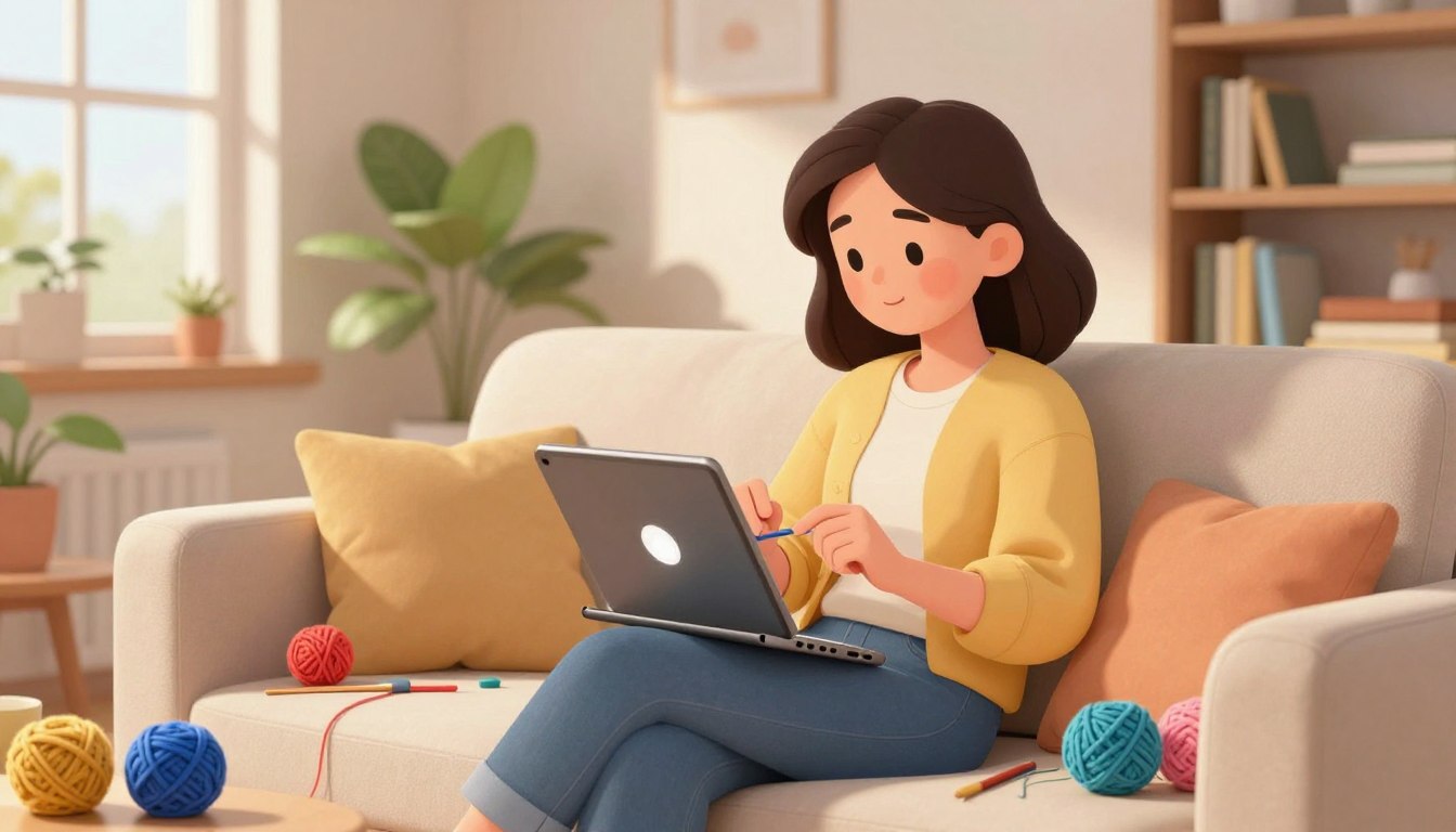 Fazer crochê nunca foi tão fácil com aplicativo grátis