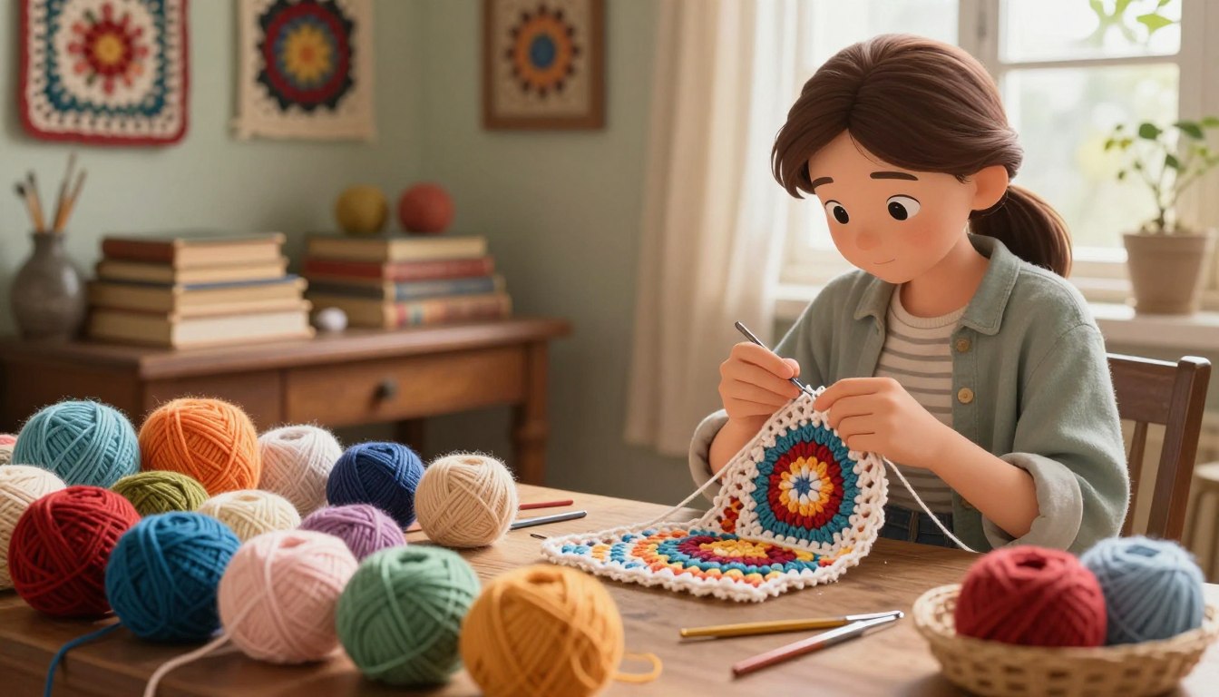 Aprender crochê do zero usando apenas o celular