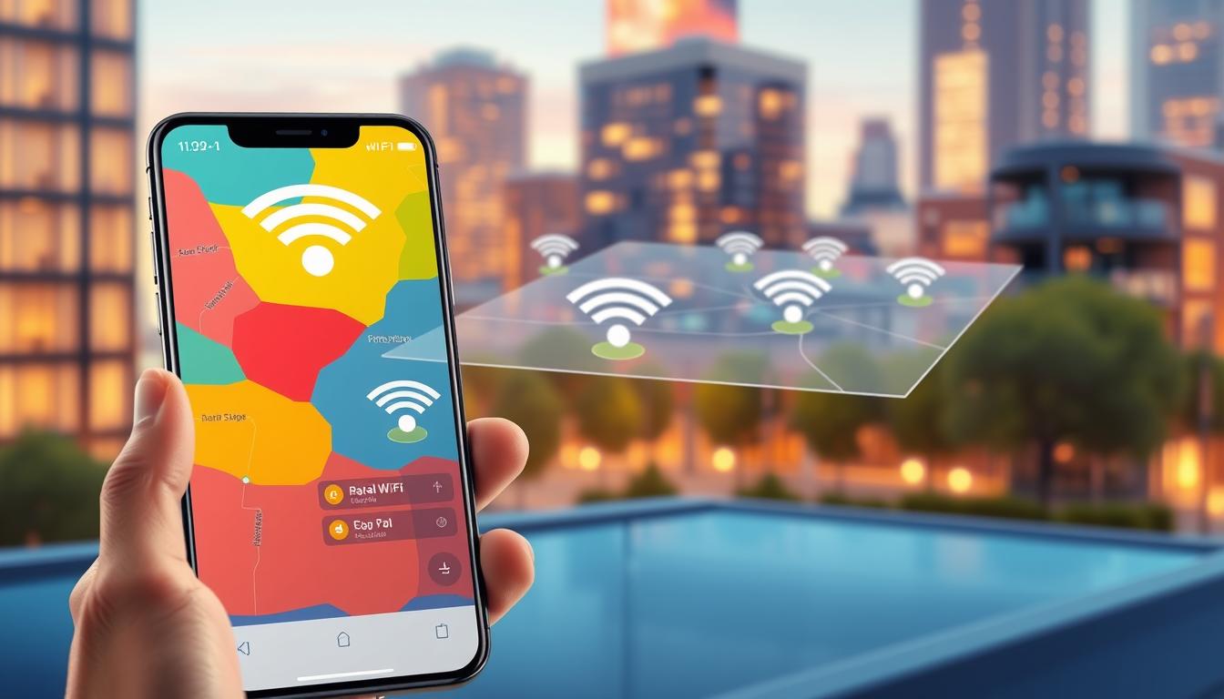 mapas de redes wi-fi