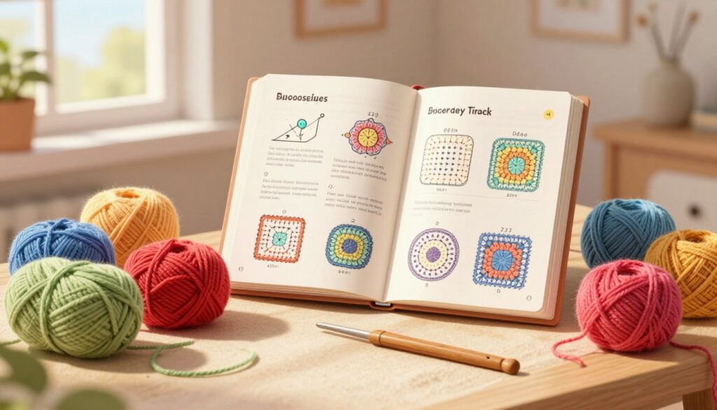 materiais básicos de crochê