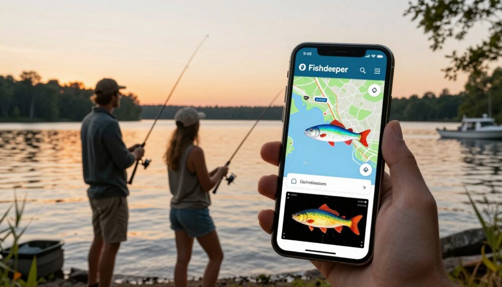 recursos do aplicativo-fishdeeper