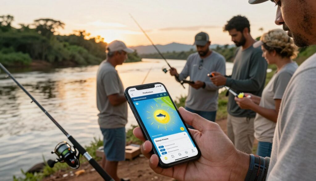 tecnologia para pescadores