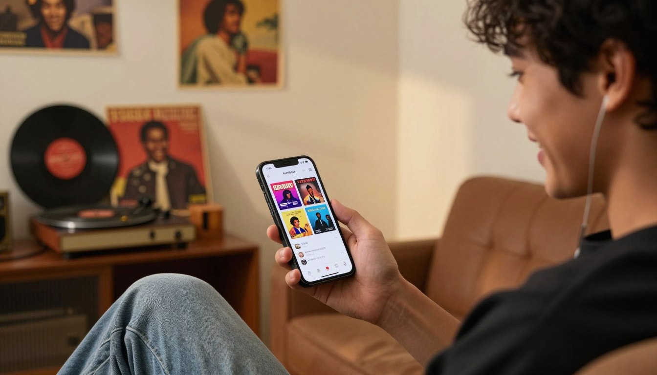 Escutar Música Retrô Pelo Celular