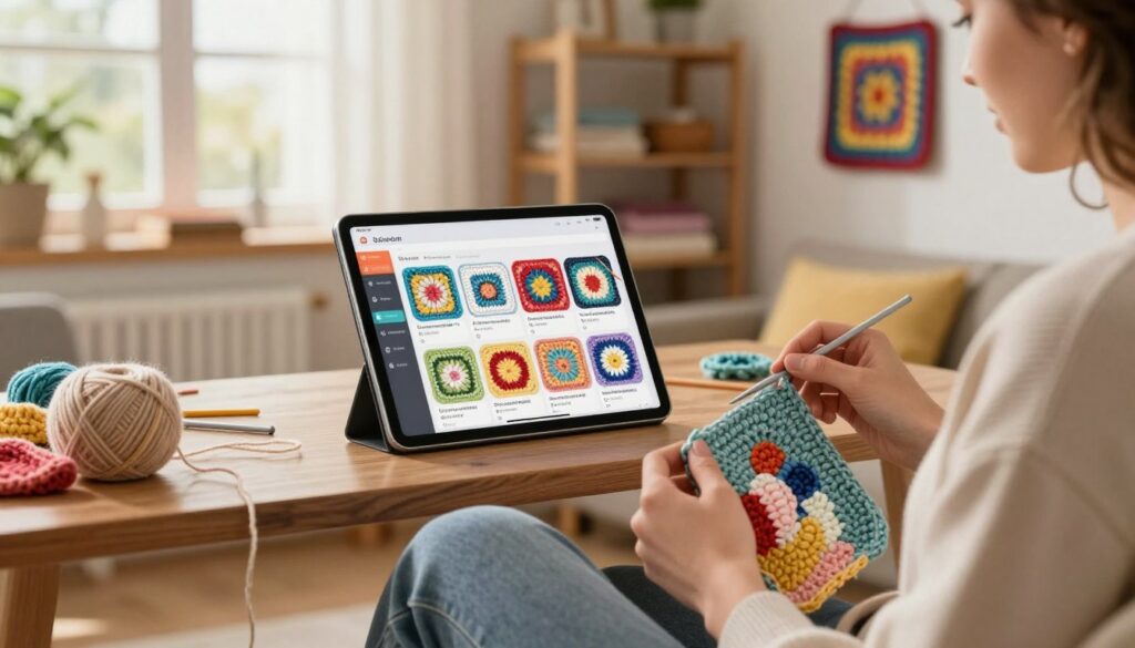 aprender crochê com aplicativos aprender crochê com aplicativos