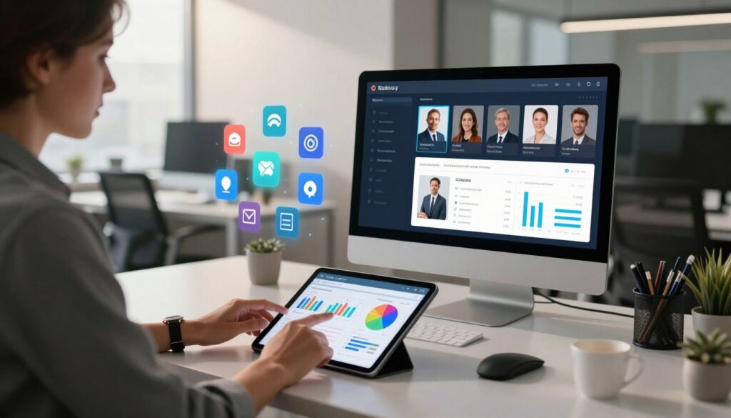 ferramenta de identificação de visitantes