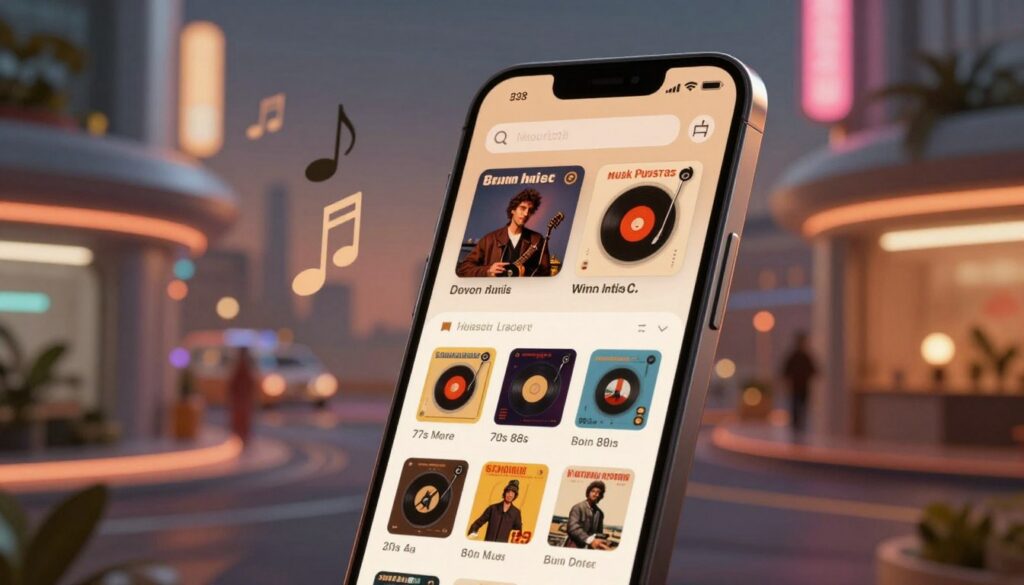 plataformas de streaming de música antiga