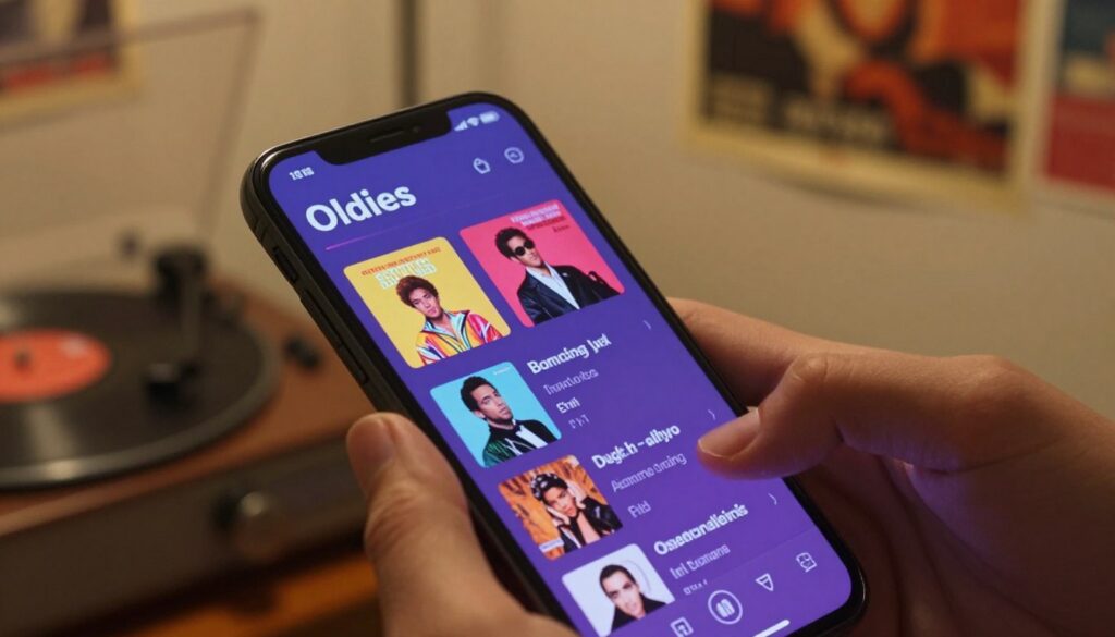 playlist de músicas antigas no celular