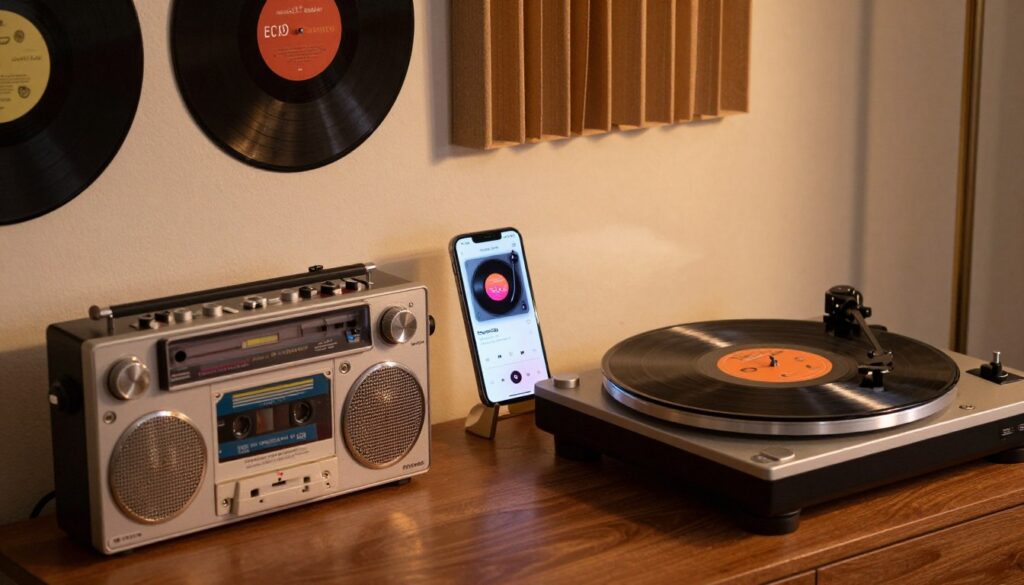 reprodutores de áudio retrô para android