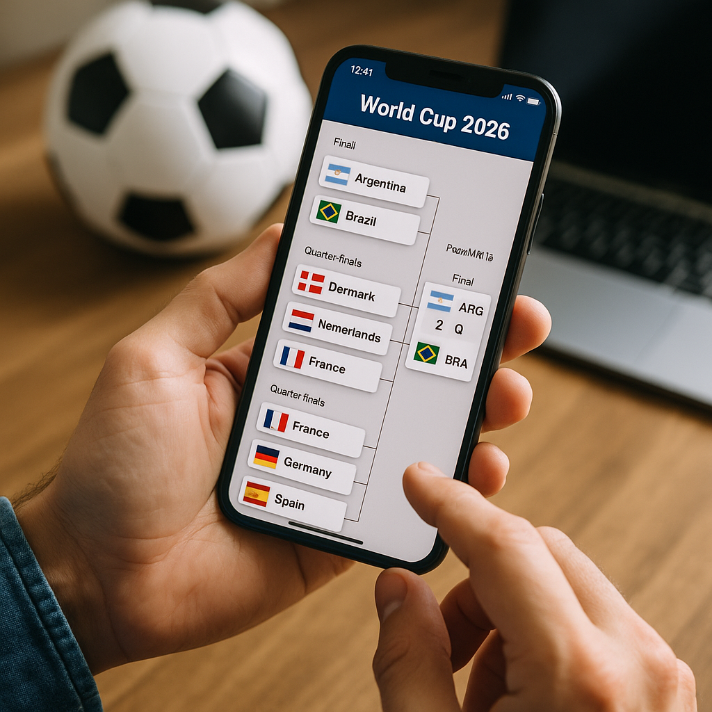 Teste resultados da Copa 2026 com apps grátis
