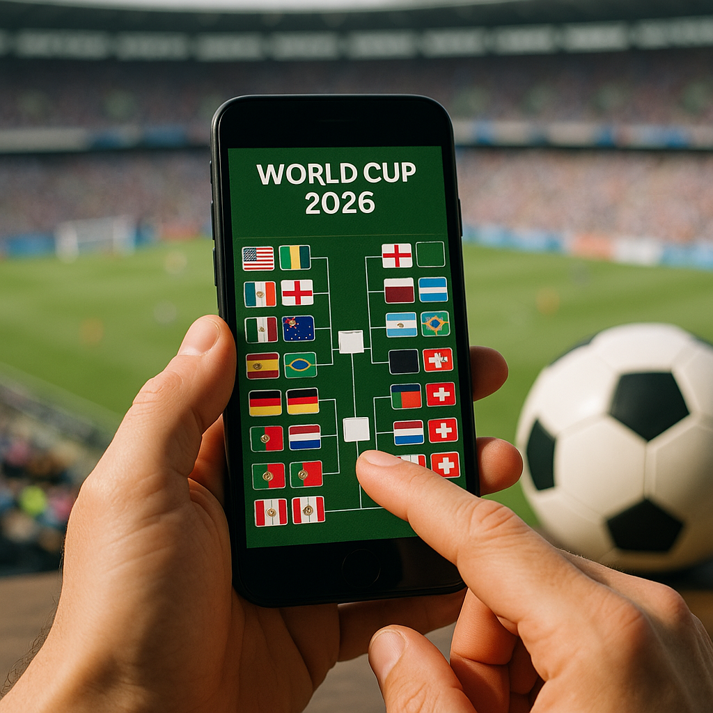 Monte cenários da Copa 2026 com app de simulação