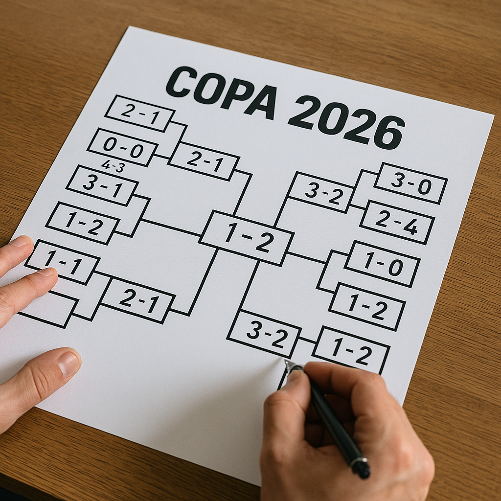 Simule placares e mata-mata da Copa 2026