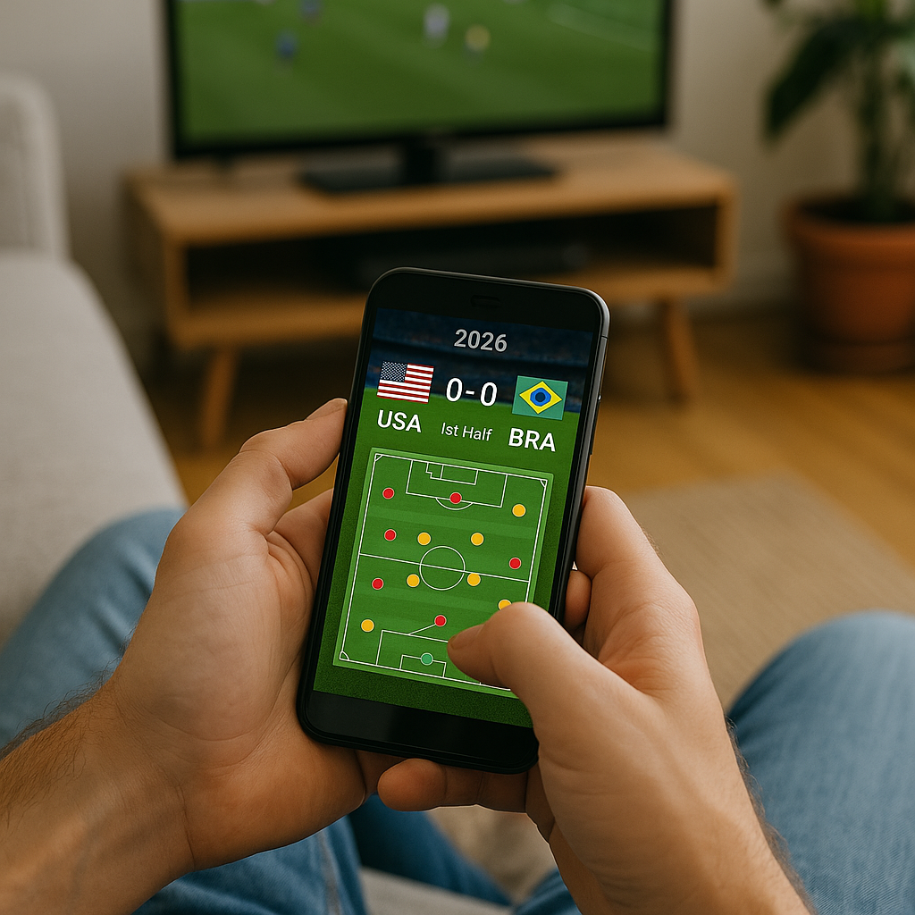 Descubra Apps para Simular Partidas da Copa 2026