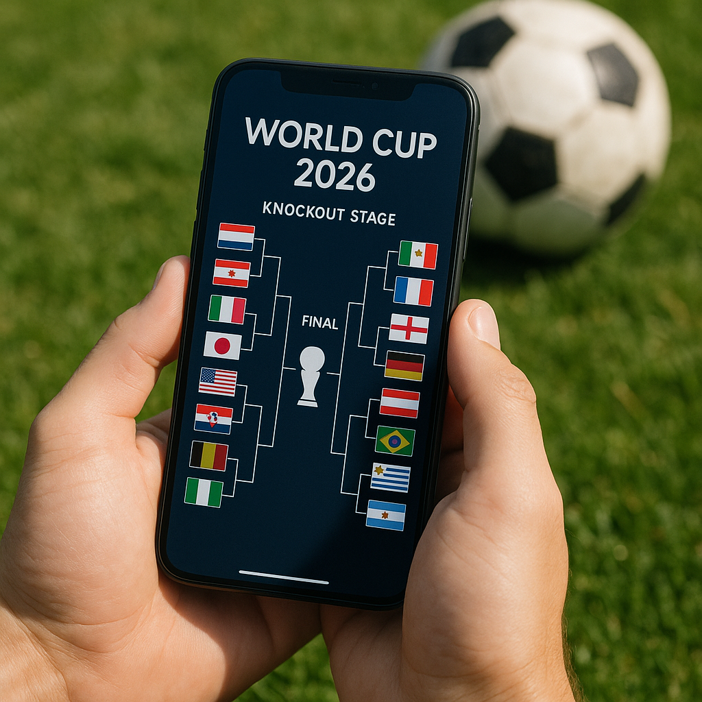 Simule o Chaveamento da Copa do Mundo 2026 no App