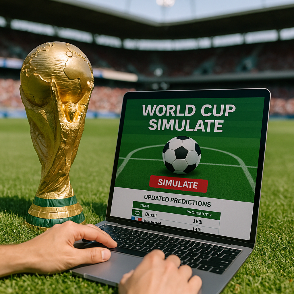 Simular a copa do mundo 2026 e acompanhar previsões atualizadas