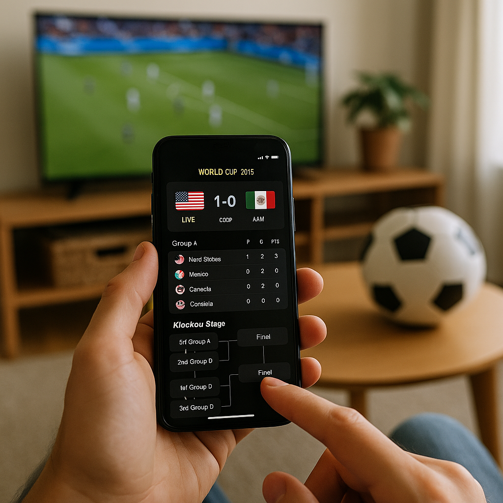 Apps para acompanhar e simular jogos da Copa 2026