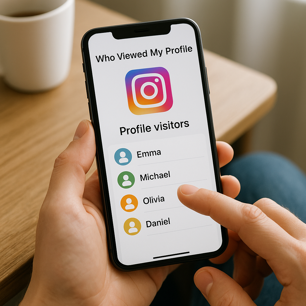 Descubra quem visita seu perfil no instagram: Jeito seguro