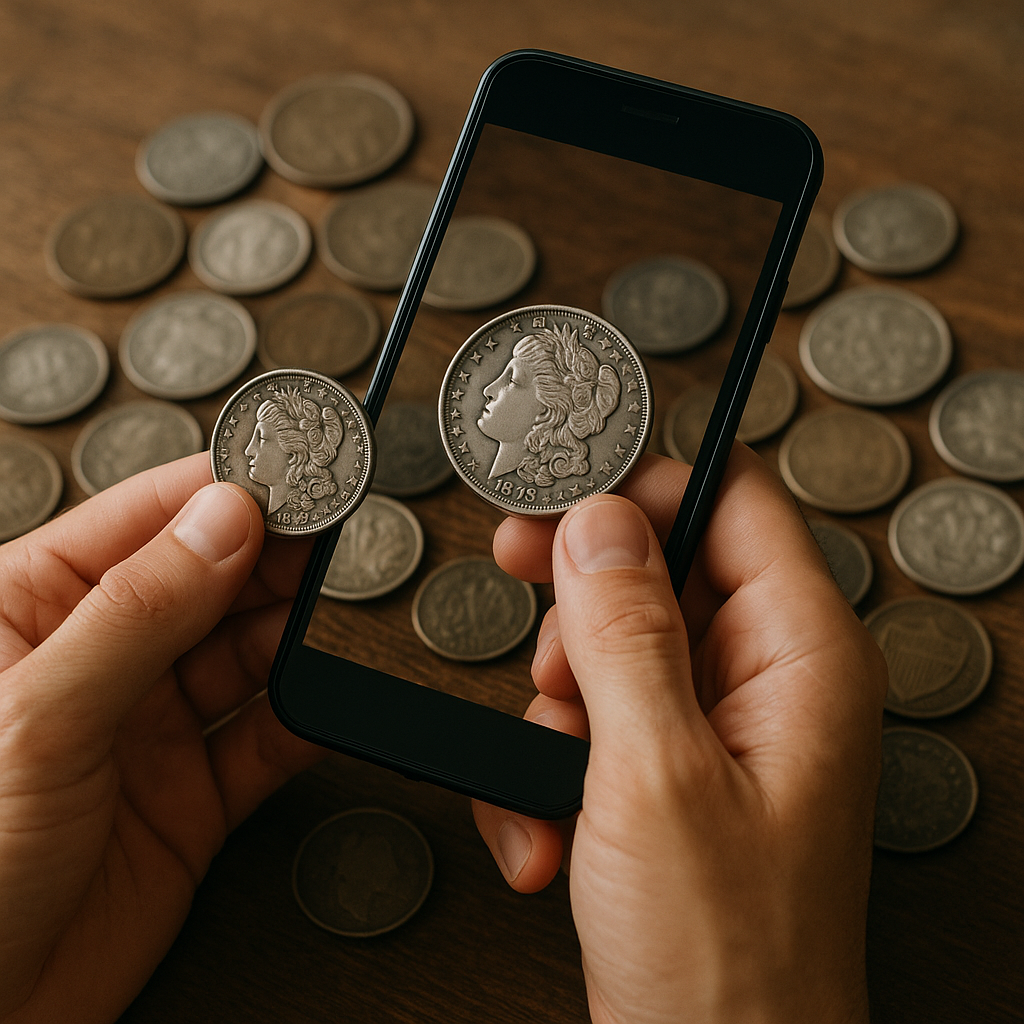 Aplicativos gratuitos para descobrir moedas raras pelo celular