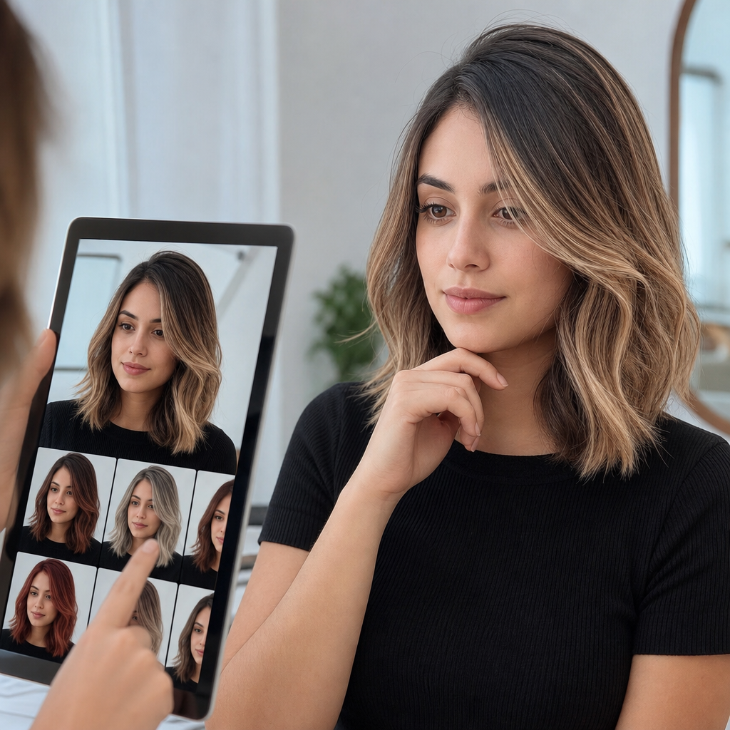 Veja como você fica com outro corte e cor de cabelo