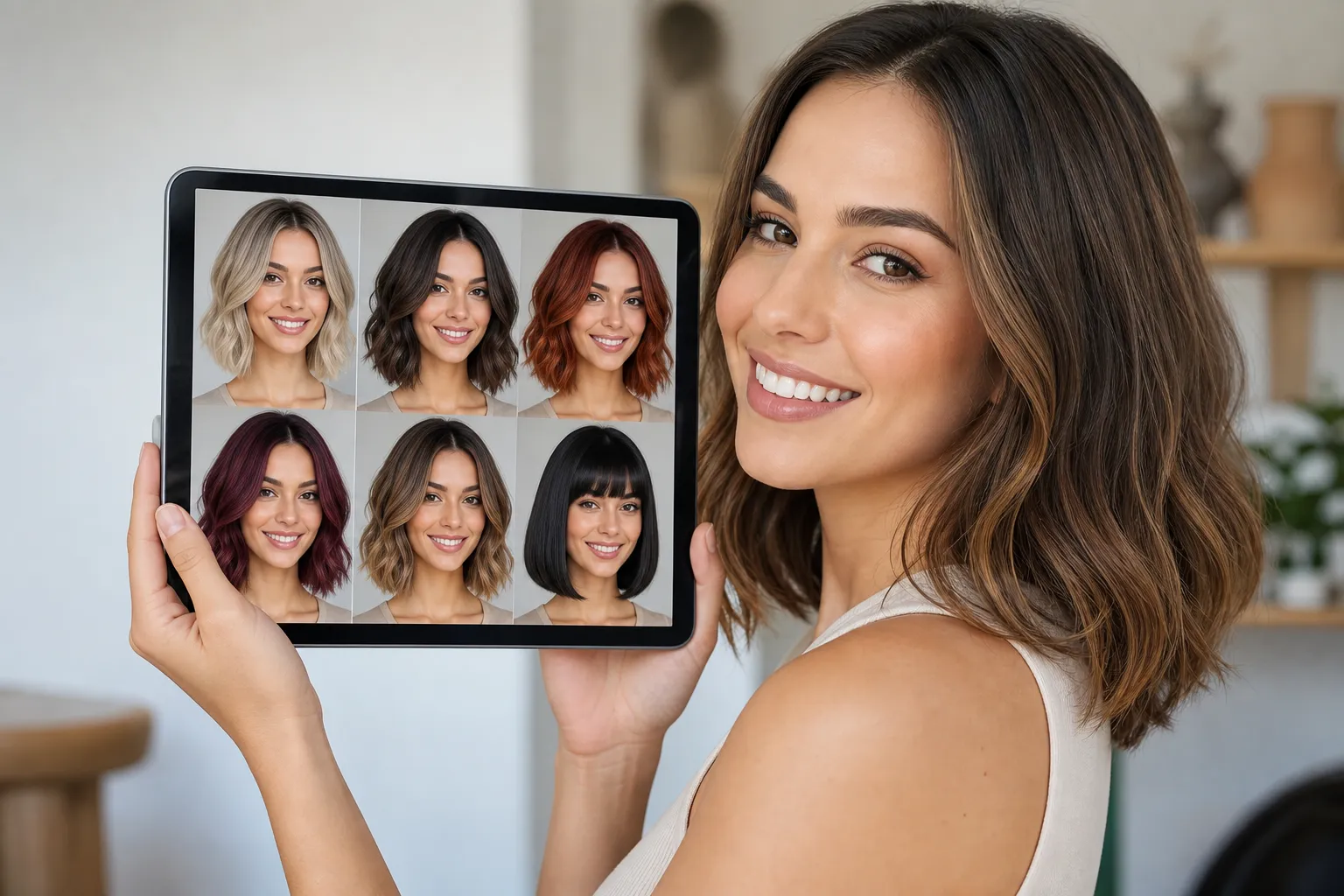 Veja como você fica com outro corte e cor de cabelo