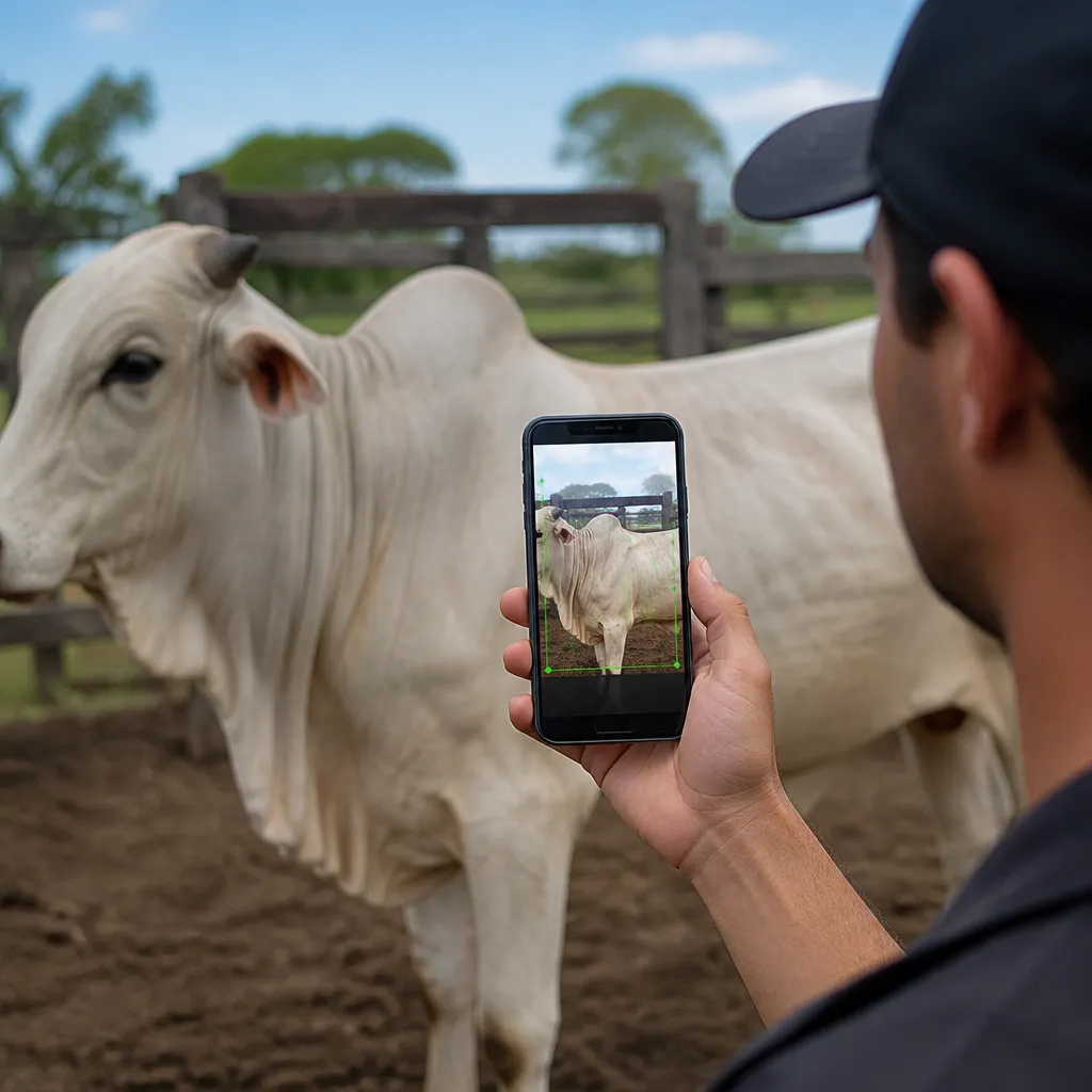Aplicativos para Estimar o Peso de Bois pelo Celular