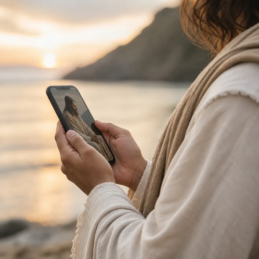 Cartas de Jesus no Celular: Apps de Fé