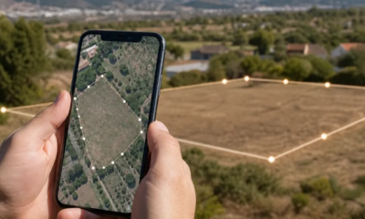 App de medição de terrenos para iPhone com tecnologia avançada